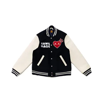 KAWS X HUMAN MADE Varsity Jacket
