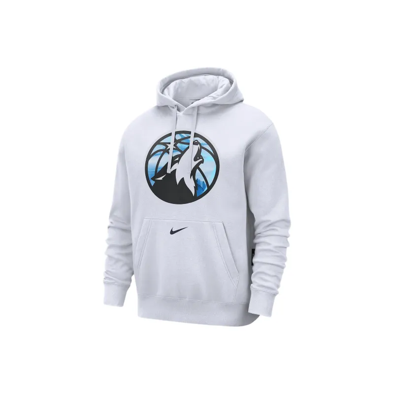 Nike Minnesota Timberwolves Club City Edition Men's Nike Nba Fleece Pullover Hoodie-0