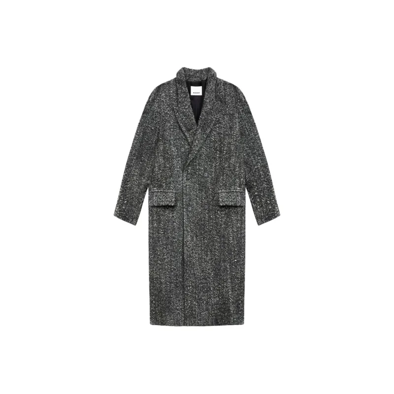 ISABEL MARANT Denton Double Breasted Coat-0