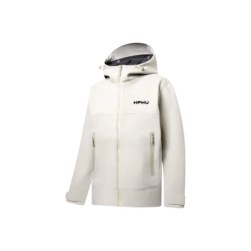 KFKU Water Resistant Windproof UV Protection Wear Resistant Windbreaker Jacket Unisex-0