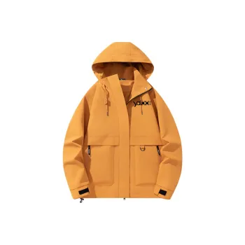 Yalu Preferred Water Resistant Windproof Breathable Wear Resistant Warm Windbreaker Jacket Unisex