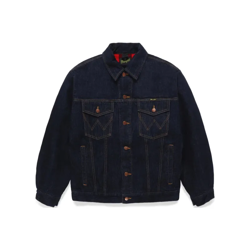WACKO MARIA x WRANGLER Wrangler Co-branded Model FW24 Denim Jacket Unisex Indigo-0