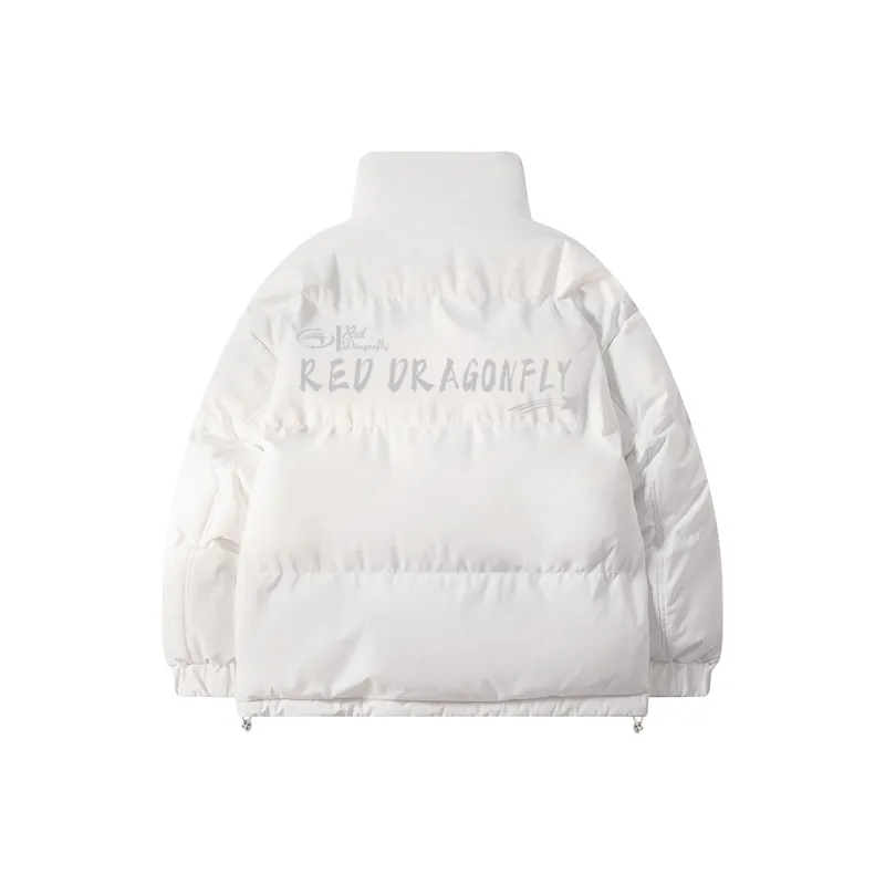 RED DRAGONFLY Puffer Jacket Unisex-3