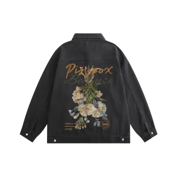 PISYPOX Denim Jackets Unisex