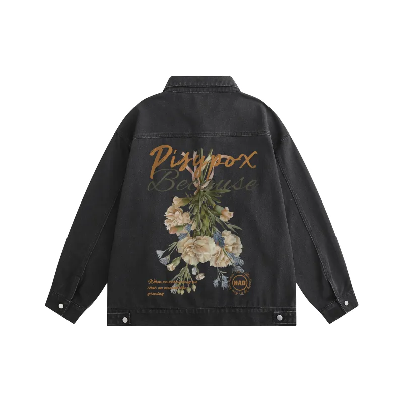 PISYPOX Denim Jackets Unisex-2