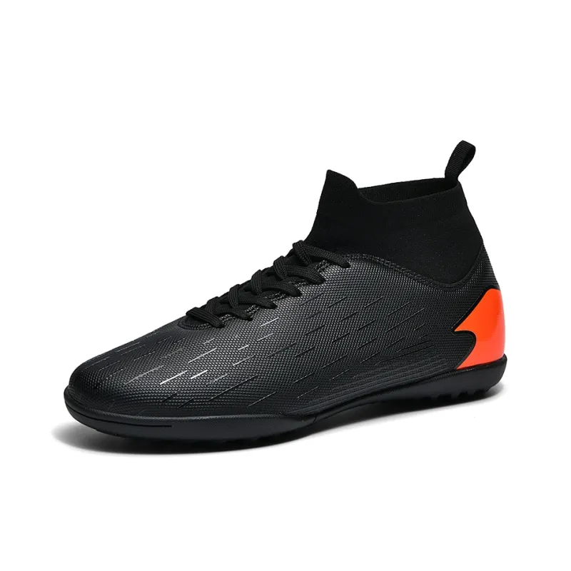 QIUTEXIONG FG Rubber Long Studs TF Rubber Broken Studs Soft Ground Firm Ground Non slip Lightweight Soccer Shoes Unisex-1