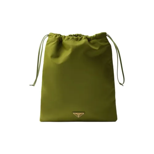 PRADA Re Nylon Recycled Nylon Storage Bag Women's Ivy Green