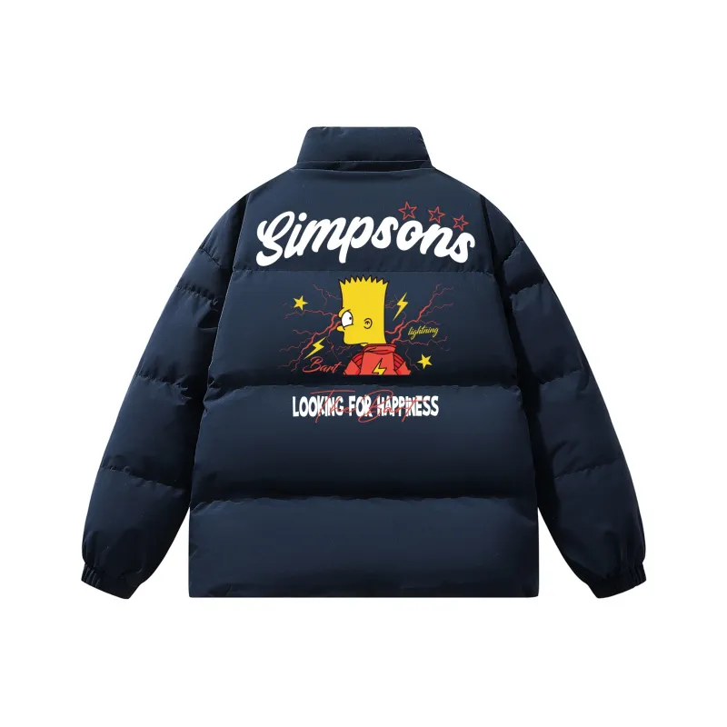 The Simpsons Puffer Jacket Unisex-11