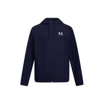 Under Armour Rival SS25 Jackets Coats Men's Navy Blue 410