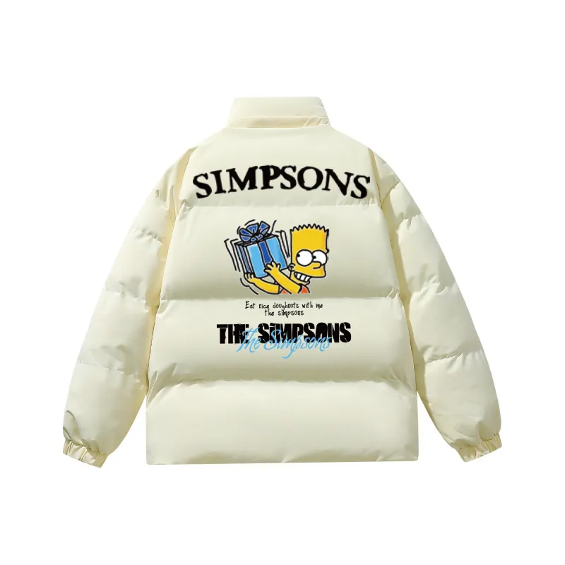 The Simpsons Puffer Jacket Unisex-5