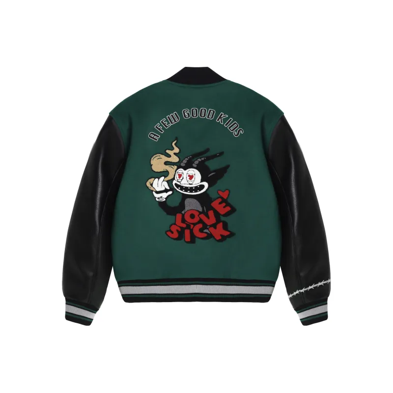 AFGK FW22 Baseball Jacket Spring And Autumn Unisex-4