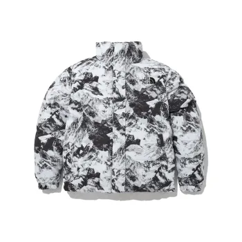 THE NORTH FACE Puffer Jackets Unisex Snow Mountain White