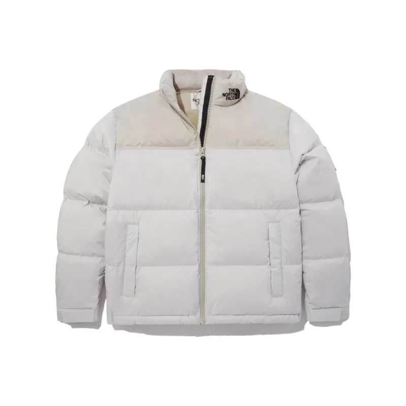 THE NORTH FACE Down Jacket Unisex Gray White-0