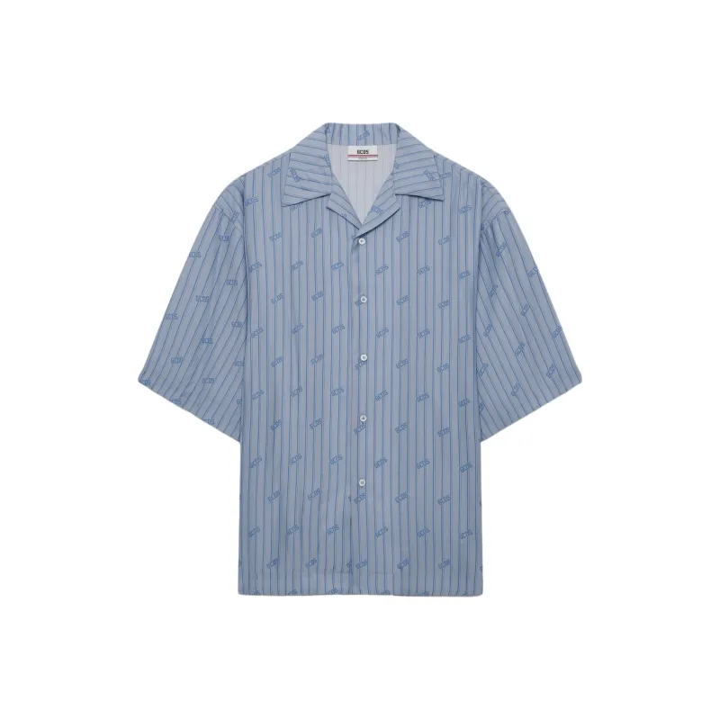 GCDS Striped Shirt-0