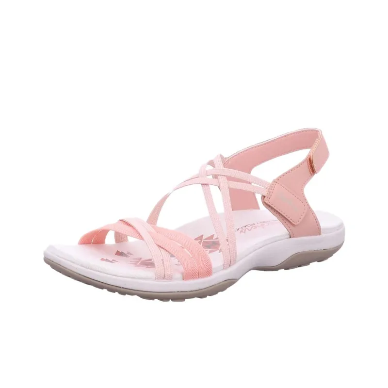 Skechers Reggae Slim Beach Sandals Women's Pink-2
