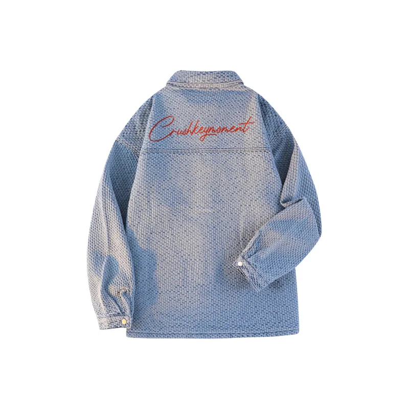 CRUSH KEY Denim Jackets Unisex-0
