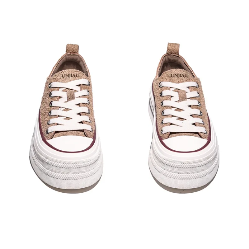 Junjali Slip Resistant Low Top Skateboard Shoes Women's-8