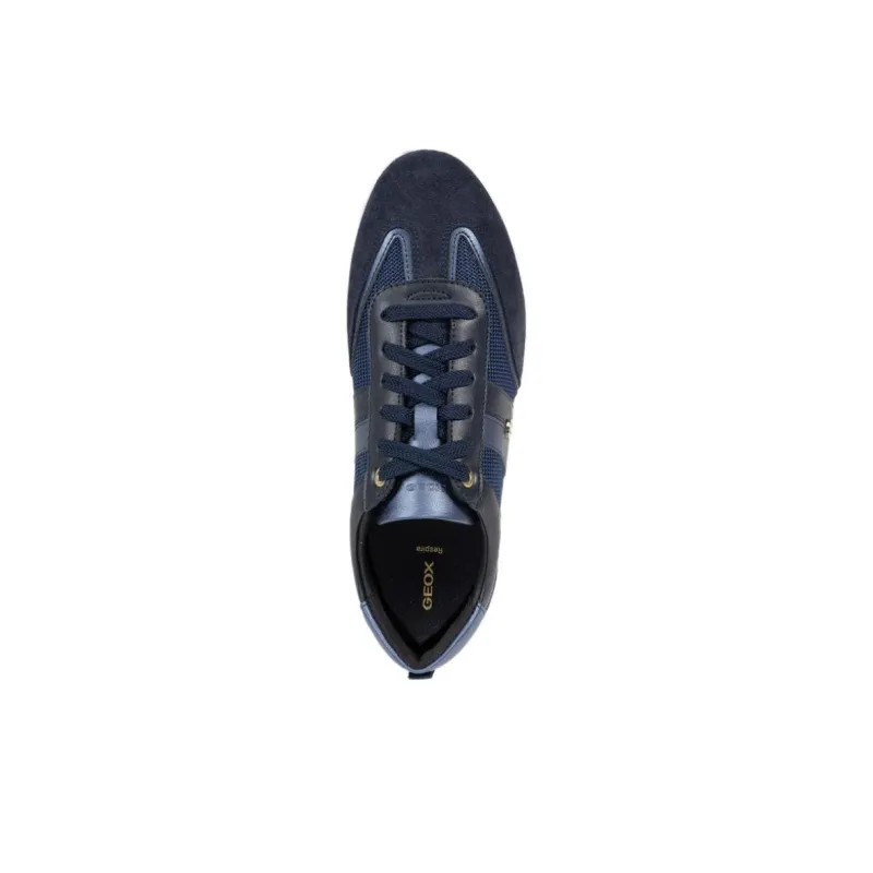 GEOX Myria Abrasion Resistant Low Top Casual Shoes Women's Blue-4