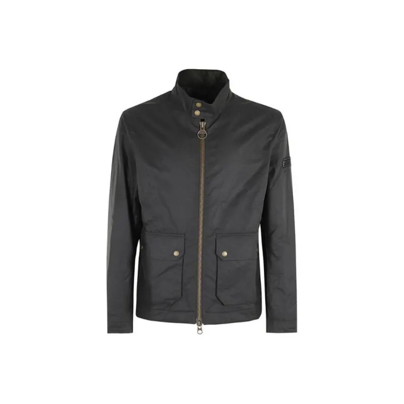 BARBOUR International Lutlaw Harrington High Neck Jacket-0
