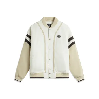 LiNing Jackets Coats Men's Ecru/Coastal Gray