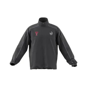Adidas Free Shipping With AdiClub Texas Tech X Mahomes Player Travel Jacket