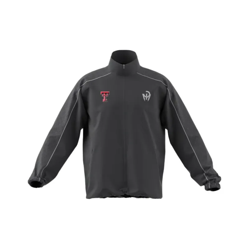 Adidas Free Shipping With AdiClub Texas Tech X Mahomes Player Travel Jacket-0