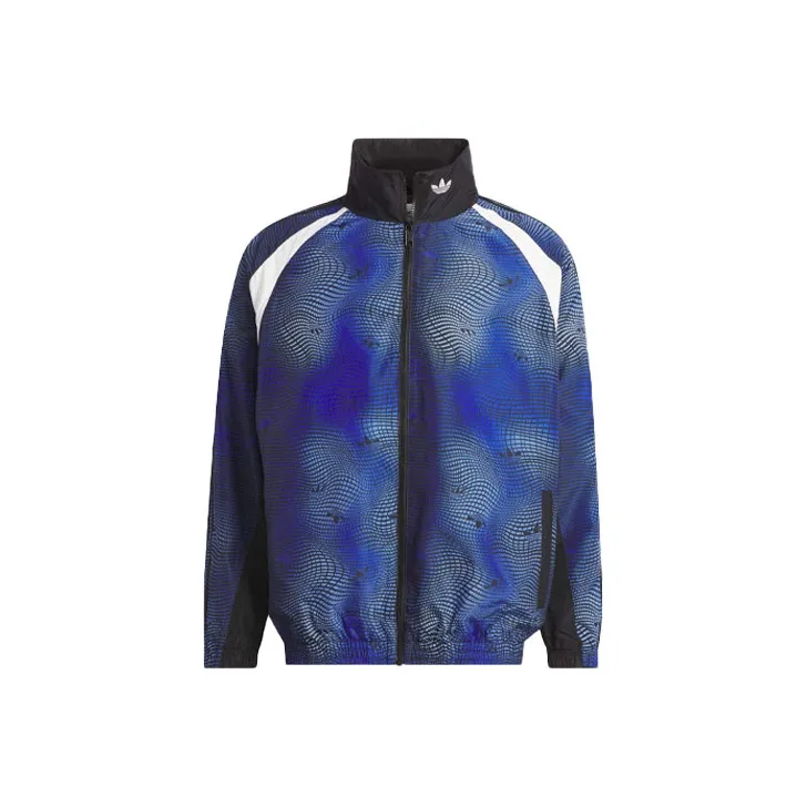 Adidas Originals Jackets Men Blue Black-0