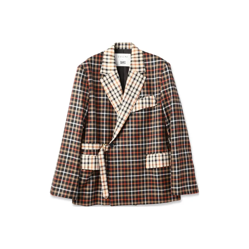CULLNI x DAKS LONDON FW24 Jackets Coats Unisex Black Multicolor-0