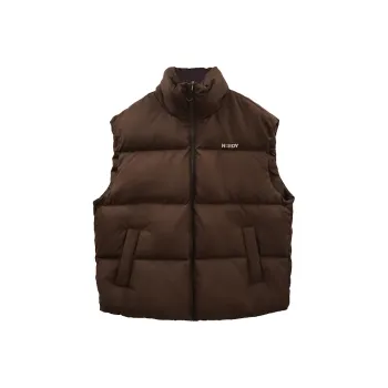 Nerdy Vests Unisex Brown