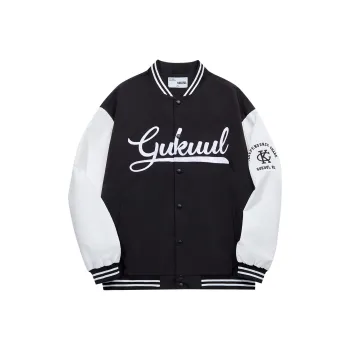 GUKUUL Baseball Jacket Spring, Autumn And Winter Unisex