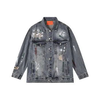 GEOFFREY B. SMALL Denim Jacket Unisex Blue