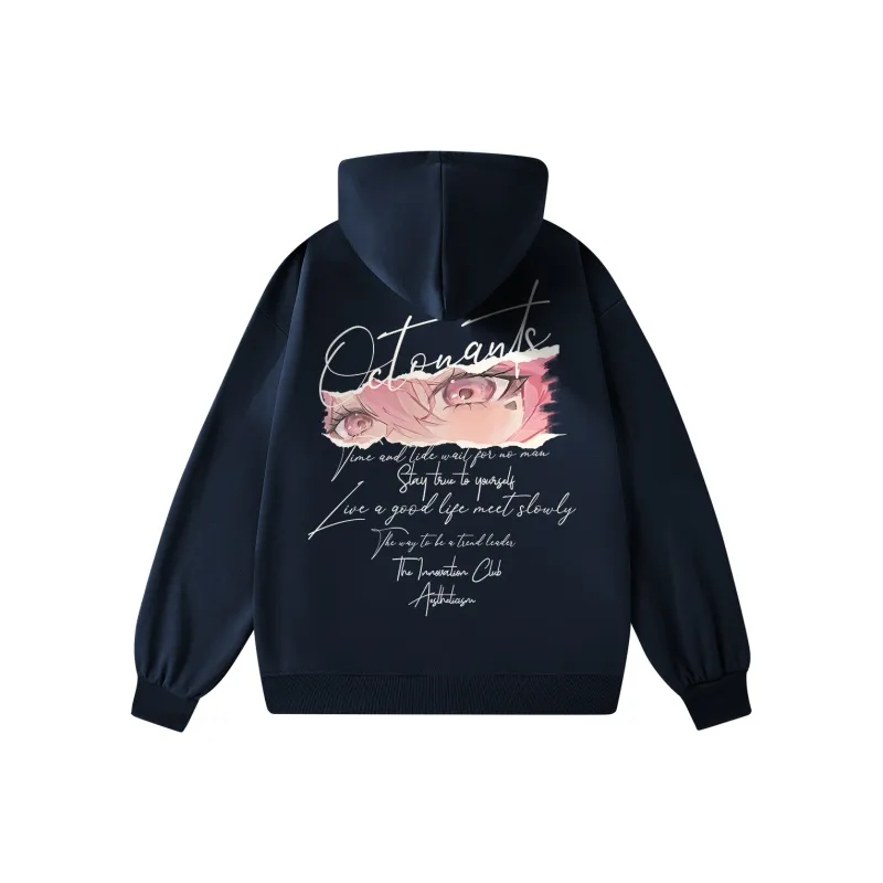 Small Columns Under The Sea Hoodie Unisex-2