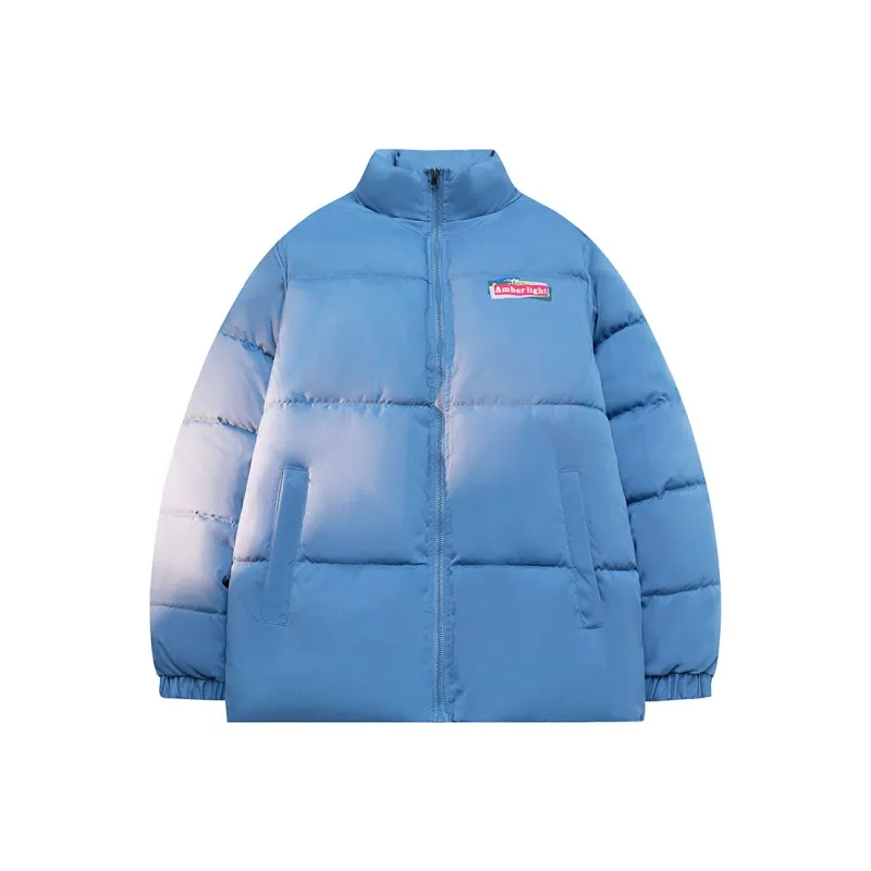 AMBER LIGHT Puffer Jacket Unisex Khaki-13