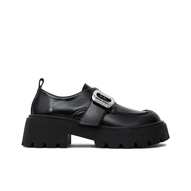 Uncle's House Loafers Women's Black-1