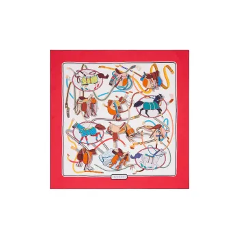 GUCCI Silk Scarves Women's