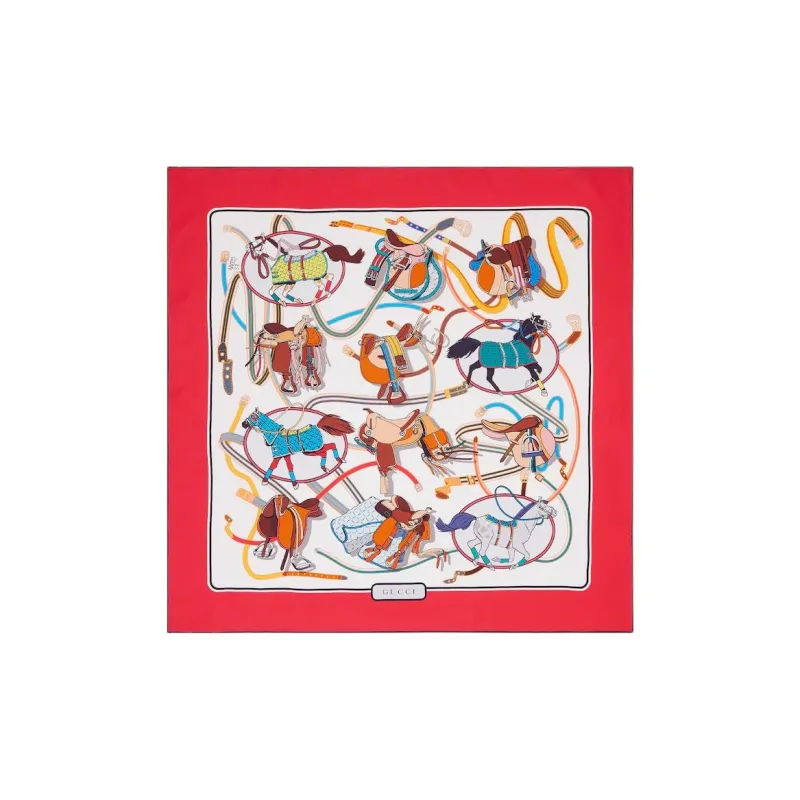 GUCCI Silk Scarves Women's-0