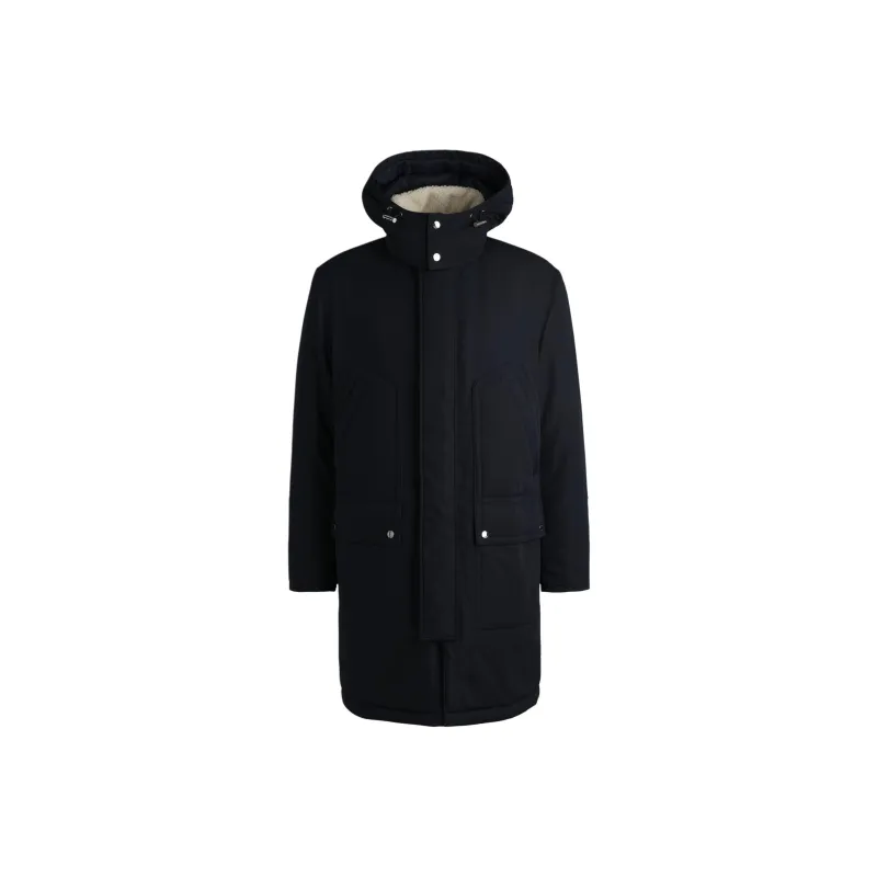 HUGO BOSS FW24 Jackets & Coats Men's Navy Blue-0