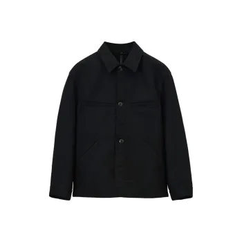 Lemaire Twisted Sleeve Buttoned Workwear Jacket