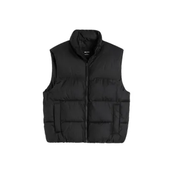 Hollister Vests Men Black