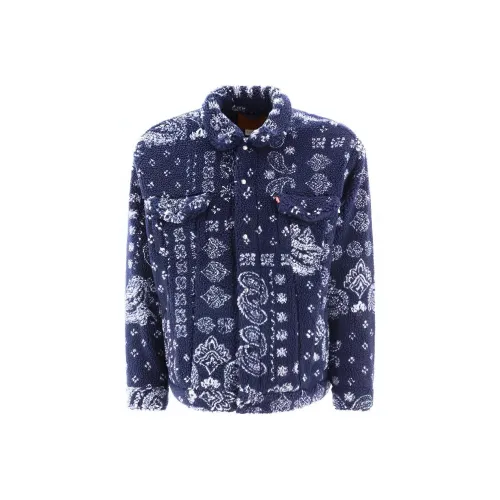 Levis Jackets Men Blue