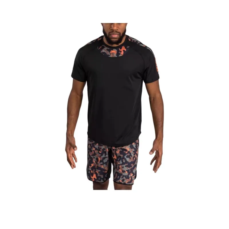 VENUM SS25 T Shirt Men's Black/Khaki Camouflage 549-0