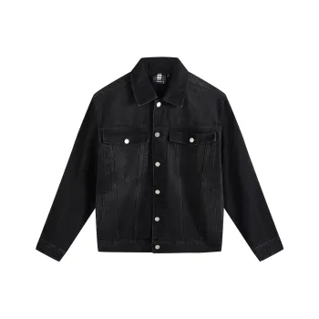 FUN x BEENTRILL FW24 Denim Jacket Unisex Black