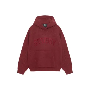 Stussy Felt Patch Knit Hoodie