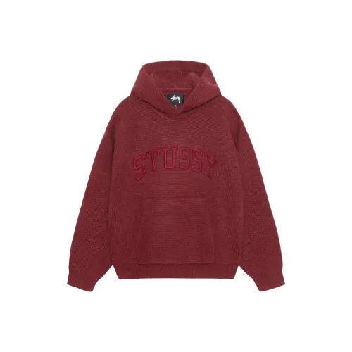 Stussy Felt Patch Knit Hoodie