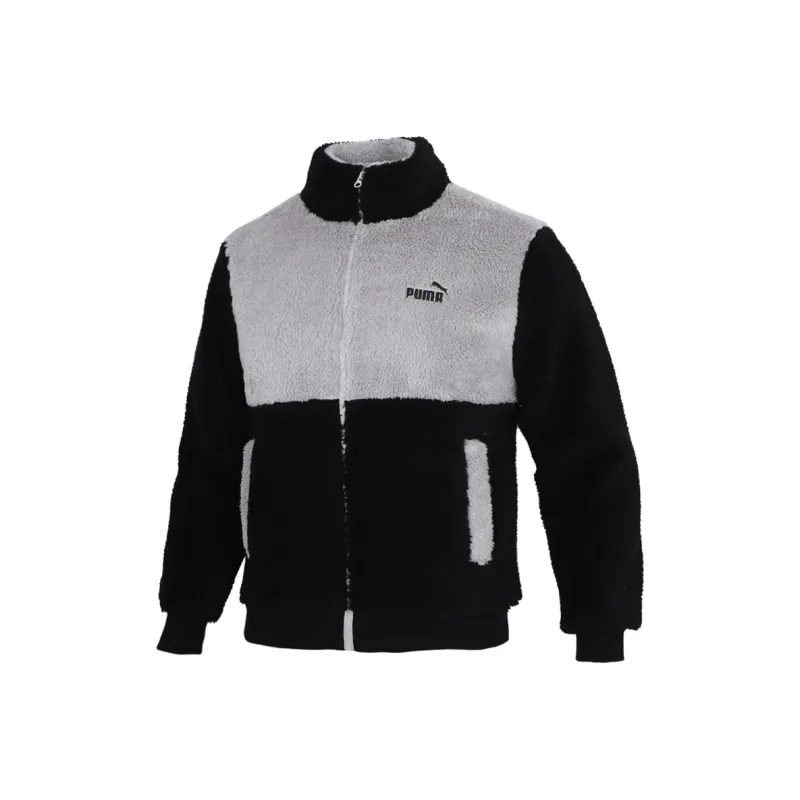 PUMA Velvet Jackets Men Black-0