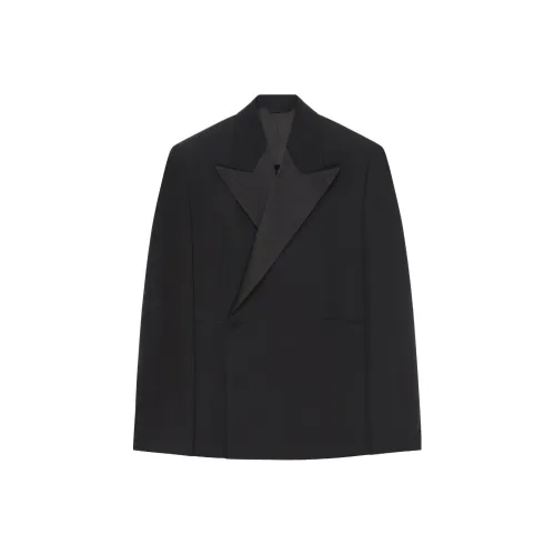 Givenchy Peak lapel Single breasted Wool Blazer