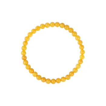 Clear Snow Beeswax Bracelets Unisex