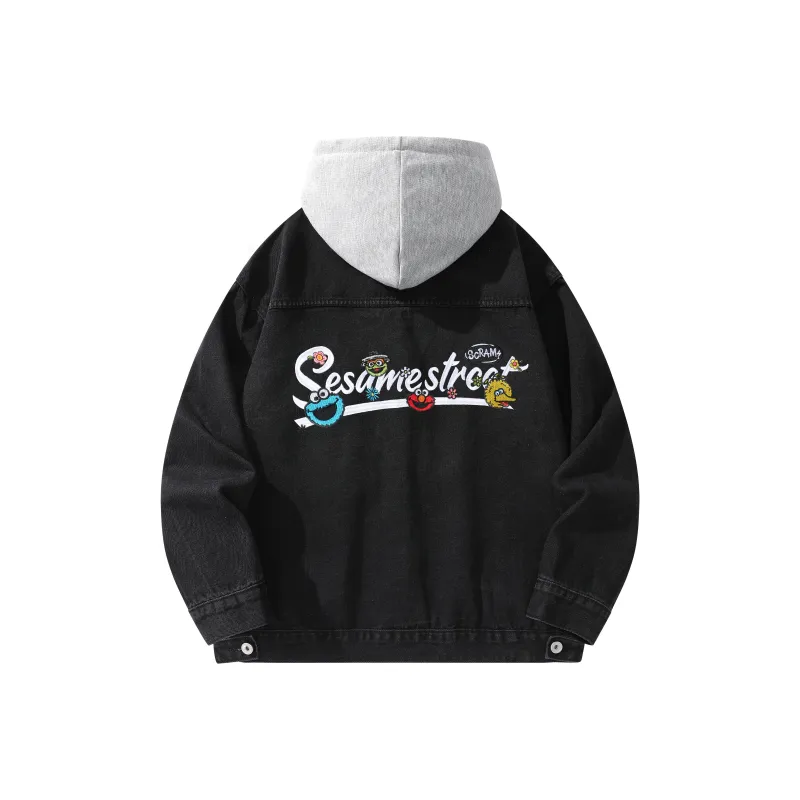 SESAME STREET Denim Jacket Unisex-0