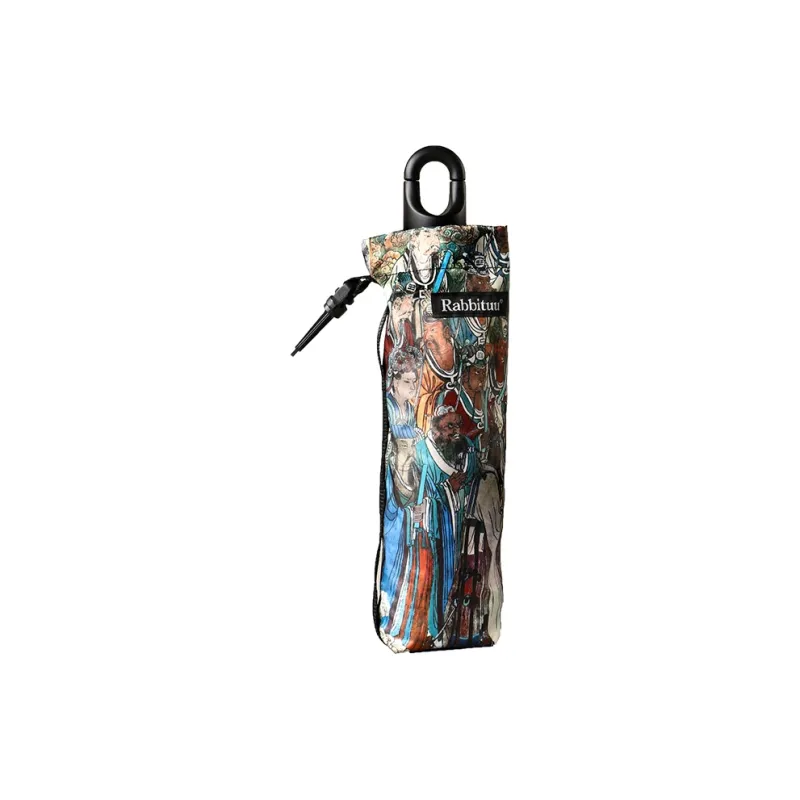 RABBITUU Sun Protection Rebound Automatic Umbrella For Men, Portable & Foldable, Dual Use For Sunny And Rainy Days-5