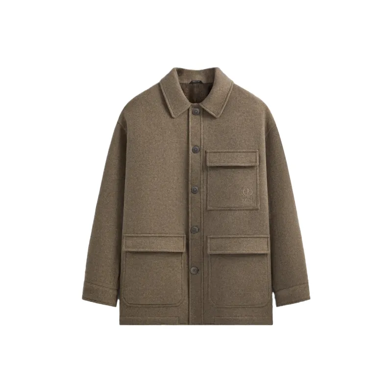 KITH X Giorgio Armani Alpaca Wool Field Coat-0